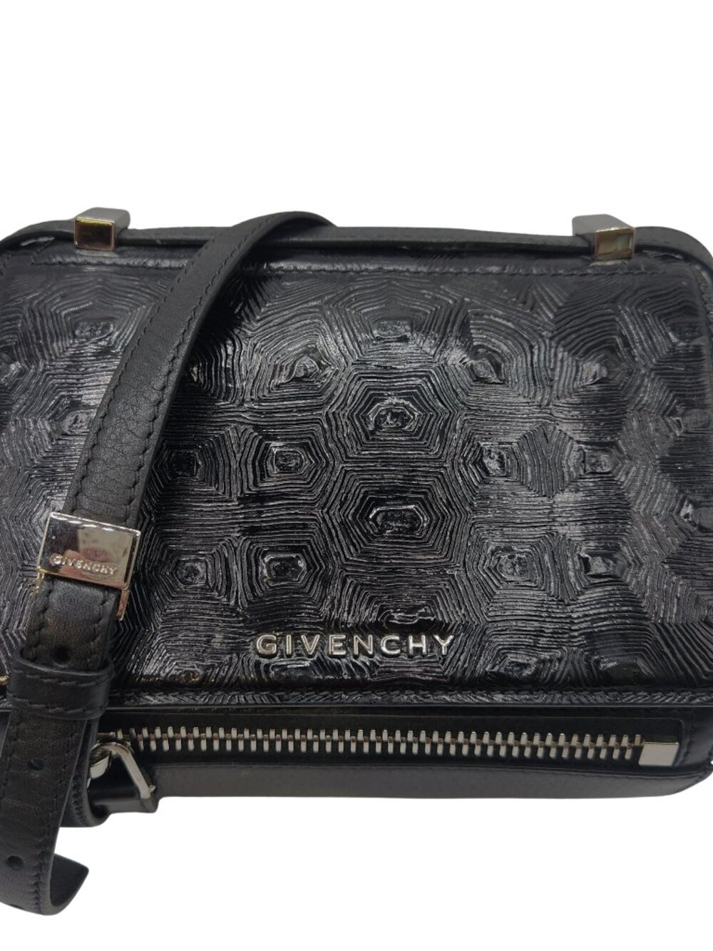 Givenchy Pandora Box Alligator Crossbody Bag